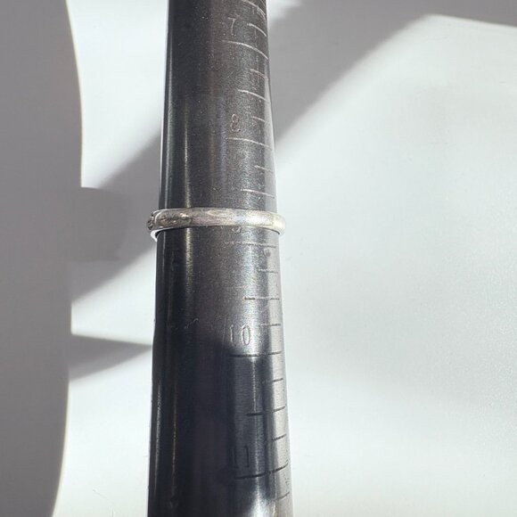 VTG Sterling Silver 925 Smoky Quartz Scroll Shoulders Statement Ring Size 8.75 - Picture 9 of 10